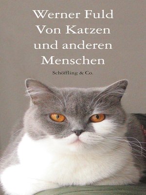 cover image of Von Katzen und anderen Menschen